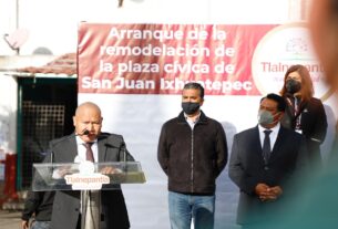 En San Juan Ixhuatepec anuncian remodelación de plaza y calles