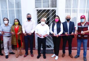 Raciel Pérez Cruz entrega biblioteca renovada en Zona Oriente