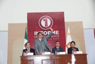Vendrán más obras, dijo Luis Maya Doro al terminar su Primer Informe de Gobierno como presidente municipal de Almoloya de Juárez