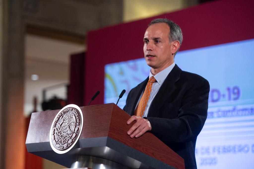 El subsecretario de Salud, Hugo López, confirma el caso en la Ciudad de México