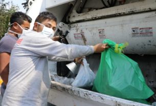 Separan basura para proteger trabajadores de limpia