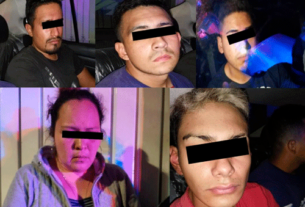Tres hombres y una mujer en banda que asaltaba transporte de carga en Tlalnepantla