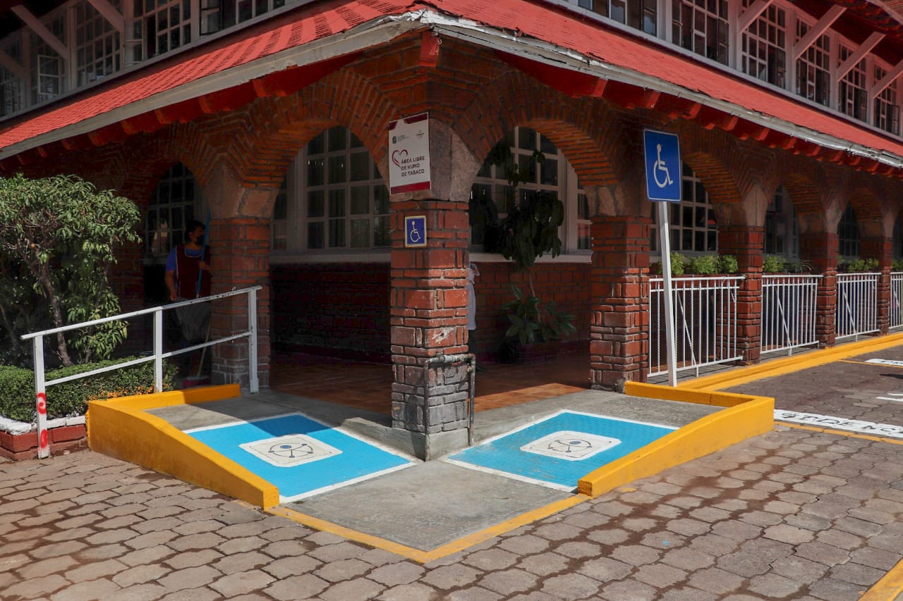 Áreas del DIF de Tlalnepantla y el Palacio Municipal con accesos más fáciles para personas con discapacidad
