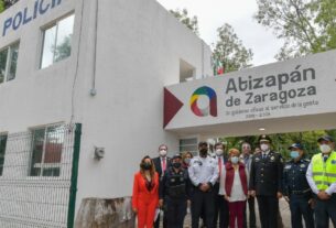 Módulos, equipo y uniformes motiva a la policía de Atizapán a seguir luchando por la sociedad