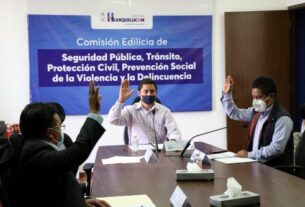 Informan de acciones de la Policía de Huixquilucan contra el COVID-19