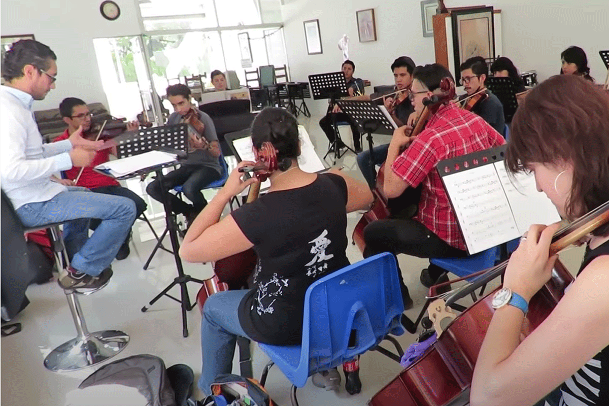 Nueva sangre en la Orquesta Sinfónica Juvenil de Naucalpan