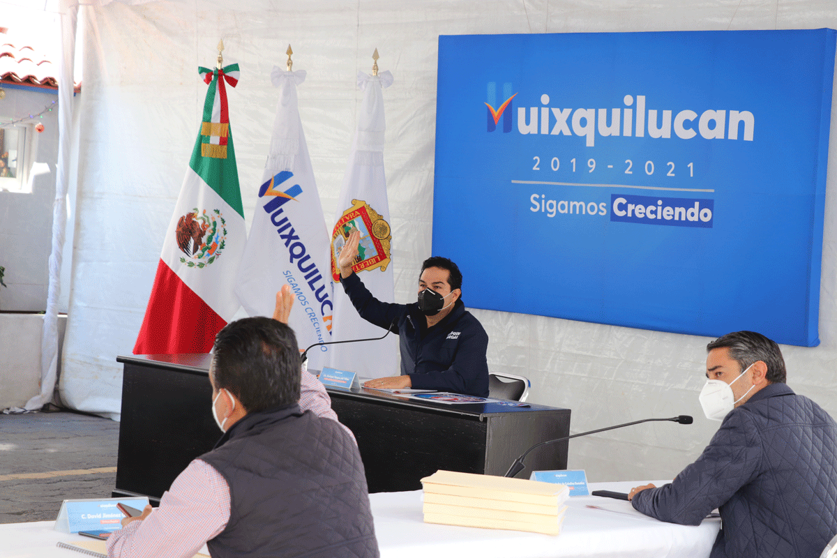 El cabildo de Huixquilucan aprueba no cobrar ni multas ni recargos en impuesto predial y agua