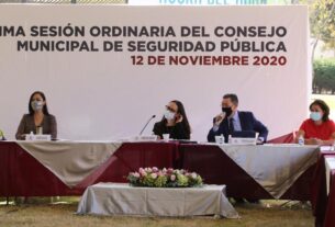 Reunión del Consejo de Seguridad Municipal de Naucalpan