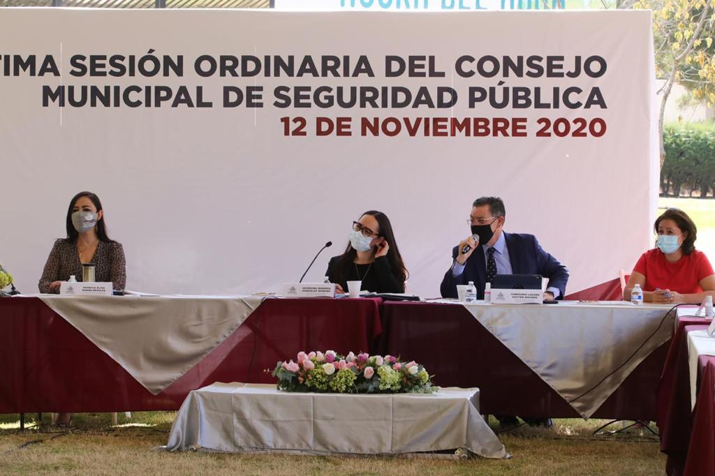 Reunión del Consejo de Seguridad Municipal de Naucalpan