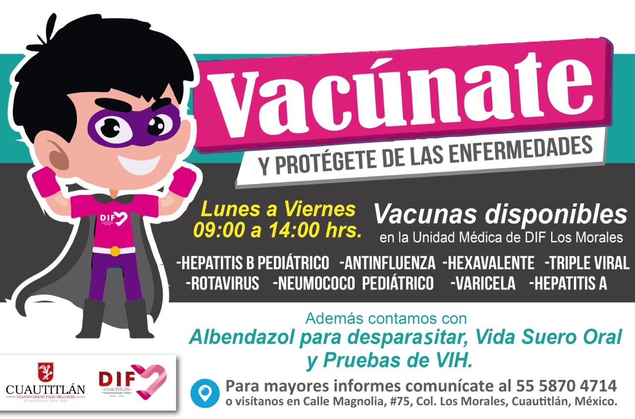 Programa de vacunación en Cuautitlán