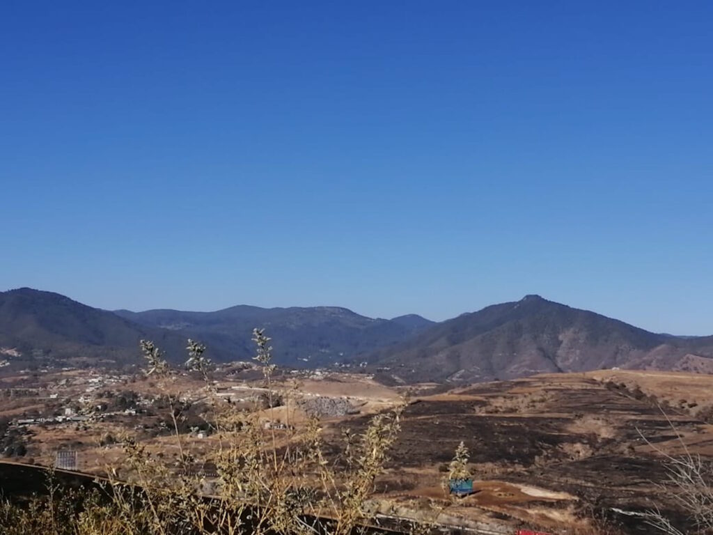 Desmontan los cerros cercanos a la autopista Chamapa-Lechería