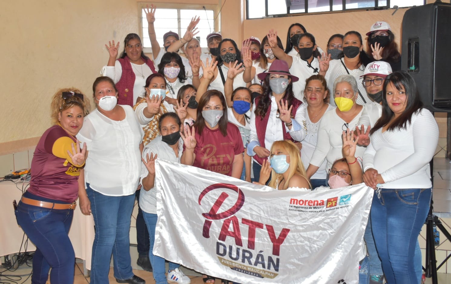 Mujeres del PRI se aliaron a Paty Durán
