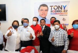 Dirigentes de PRI, PAN y PRD en Tlalnepantla denuncian actos fuera de la ley del partido Morena y candidato