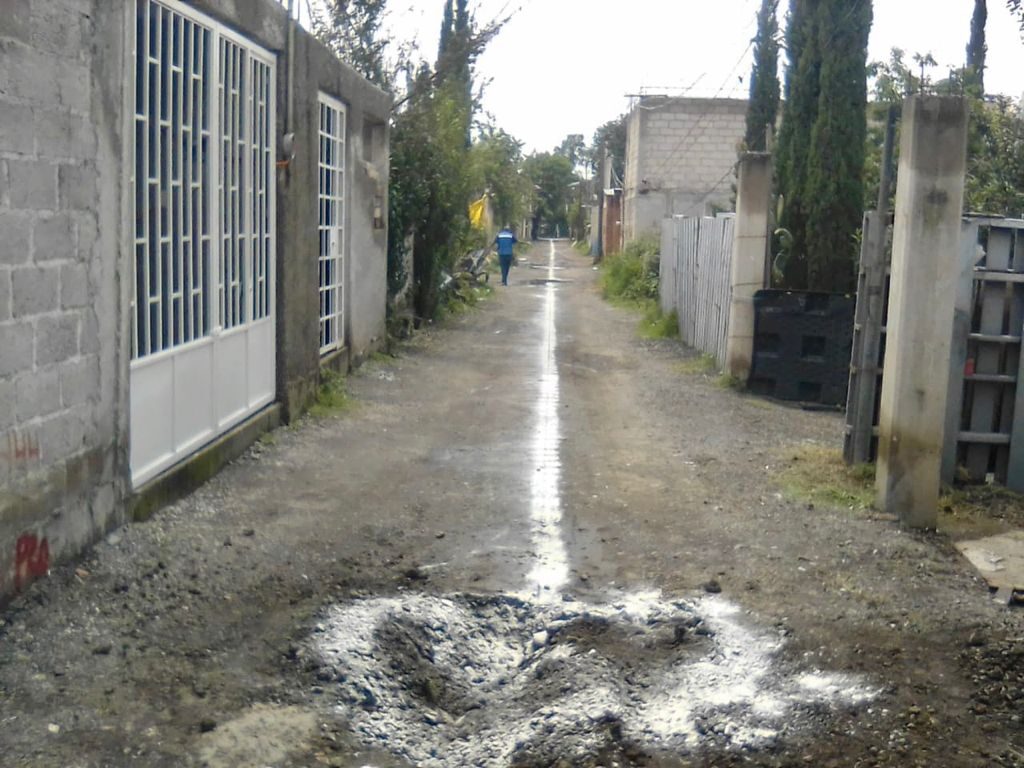 Mejoran nivel de vida en Cuautitlán con drenaje en comunidad