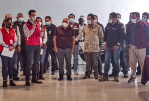 Los gobiernos de Tlalnepantla, que encabeza Raciel Pérez Cruz y del Estado de México analizan ayuda para afectados por derrumbe