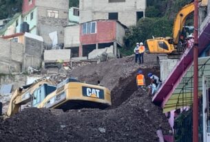 Concluyen demolición de las 11 casas dañadas pero siguen reforzando terreno