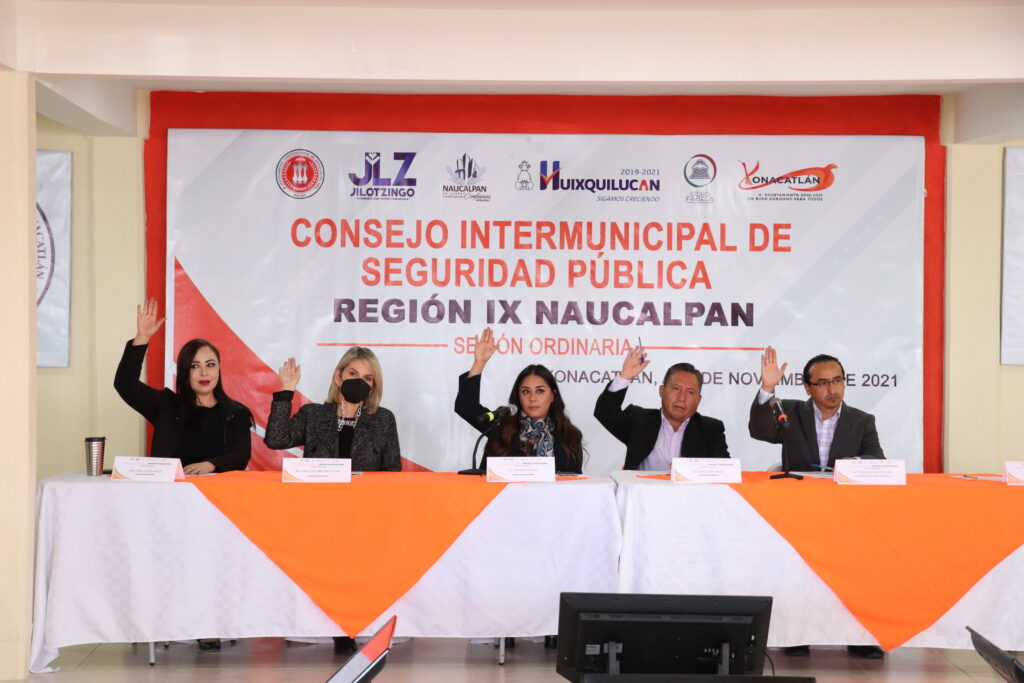 Alcaldes de la región 5 de Seguridad, Naucalpan, Huixquilucan, Jilotzingo, Xonacatlán