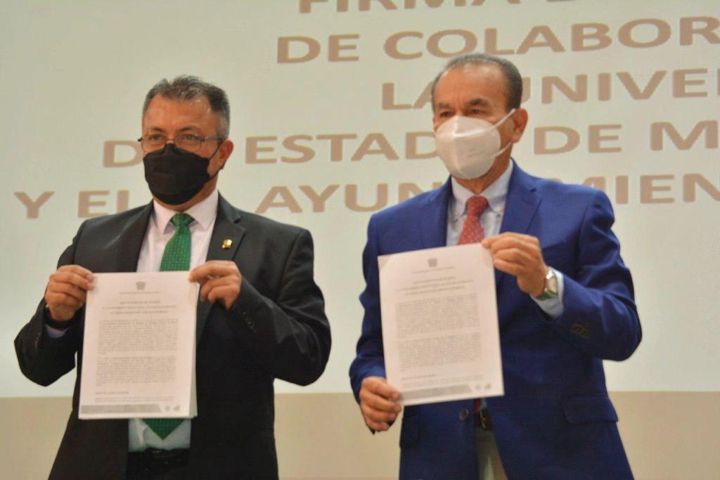 UAEM y gobierno de Atizapán de Zaragoza firman convenio