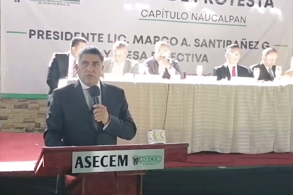 Marco Antonio Santibáñez expone plan de trabajo en ASECEM