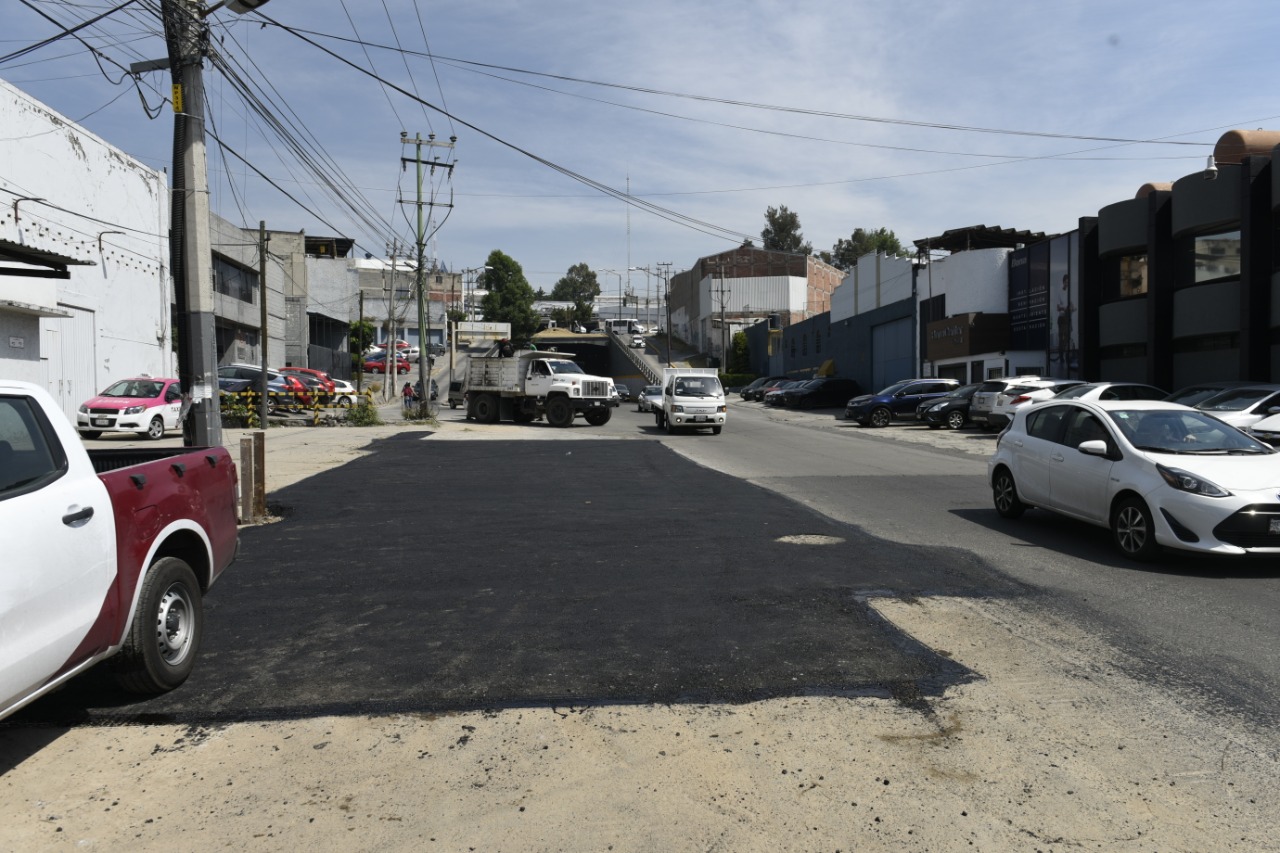 Lista la avenida San Luis Tlatilco