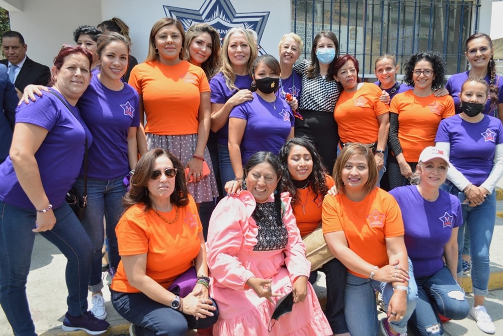 Activistas en favor de las mujeres en Atizapán de Zaragoza