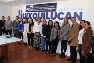 Integrantes de Unidad de Género de Huixquilucan