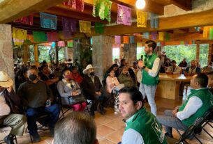 En el sur del Estado de México, José Couttolenc suma líderes