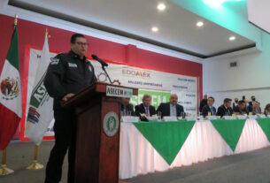 Subsecretario de Seguridad estatal, Jesús Camacho, Raúl Chaparro, Adrián Juárez