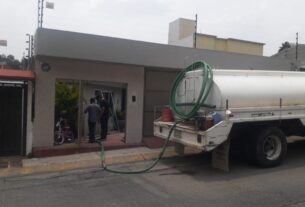 Pipas y más pozos en funcionamiento evitan desabasto de agua en Naucalpan