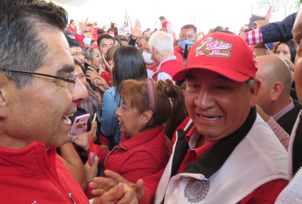 Miles de priistas en Naucalpan anuncian que impedirán retroceso