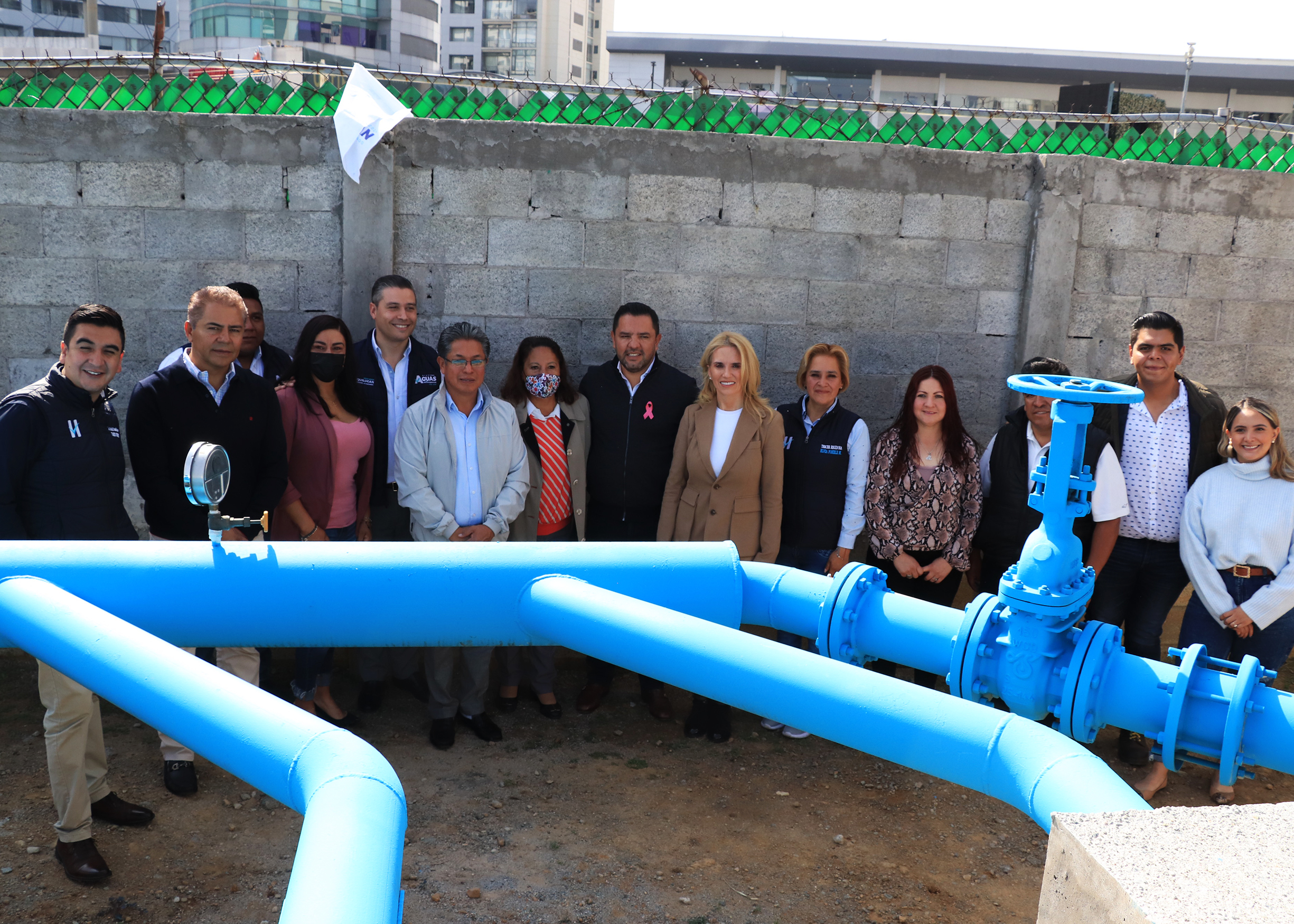 Seis colonias beneficiadas con renovación de tanque de agua en Huixquilucan