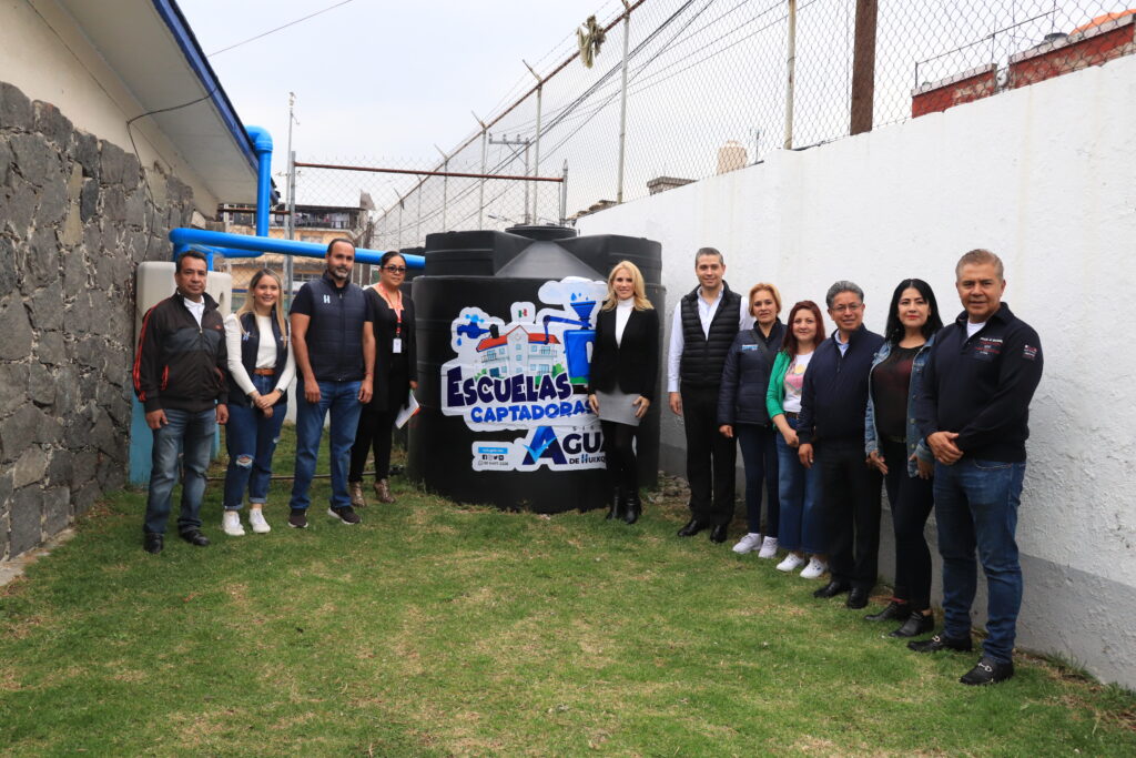 Dos sistemas recolectores de agua más en Huixquilucan para cuidar el agua