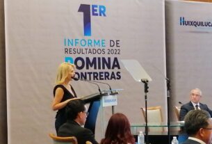 Primer Informe de Alcaldesa Romina Contreras ante Cabildo y Pablo Basáñez García