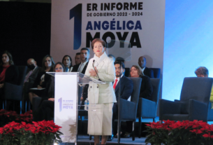 Primer Informe de Angélica Moya en Naucalpan