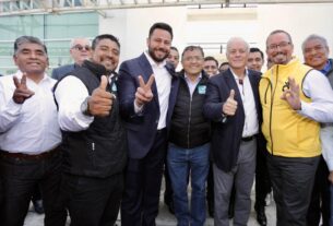 Dirigentes estatales de PAN, Nueva Alianza, PRI y PRD