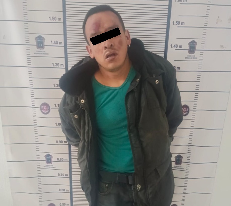 Presunto ladrón que detuvieron ciudadanos de Chimalpa
