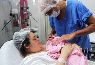 La bebé mil en la red de hospitales de Huixquilucan