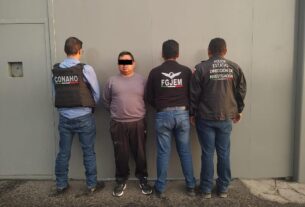Presunto asesino detenido en Naucalpan