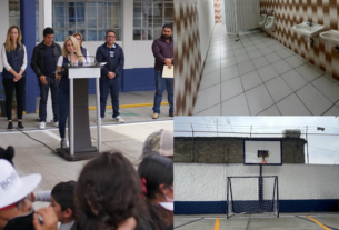 Rehabilitación de escuelas mejora educación en Huixqulucan