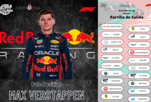 Verstappen sale primero en GP F1 Barcelona