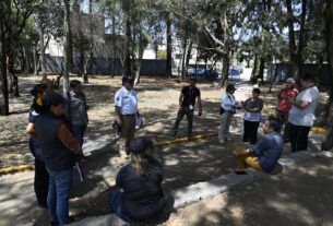 Vecinos de Satélite acuerdan con policías de Naucalpan estrategia de seguridad