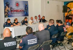 Bomberos del Estado de México analizan protocolos, para mejorar intervenciones