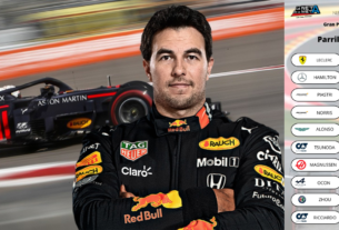 Checo Pérez saldrá segundo en GP de Bélgica