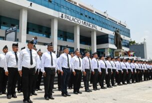 Segunda generación de cadetes de la policía de Naucalpan