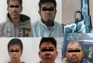 Detenidos por robar autopartes y vehículos en Naucalpan