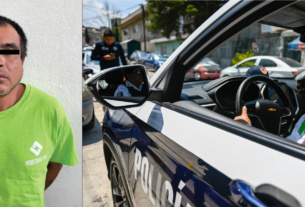 Violador detenido por Policía de Naucalpan