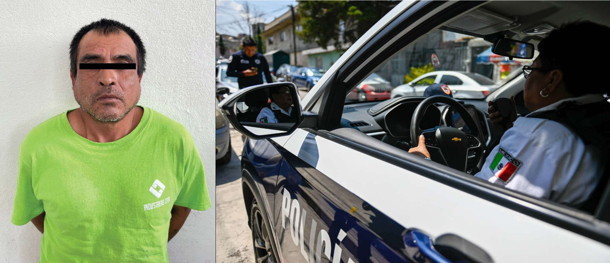Violador detenido por Policía de Naucalpan