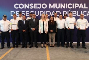 Alcaldesa de Huixquilucan, Romina Contreras, impulsa a elementos de Protección Civil