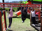 Niños con mejor desarrollo en parques de Huixquillucan
