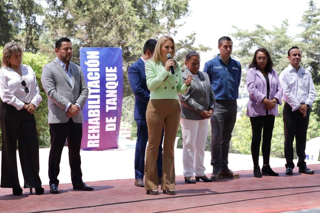 Romina Contreras anuncia que contarán con 17 pozos en Huixquilucan